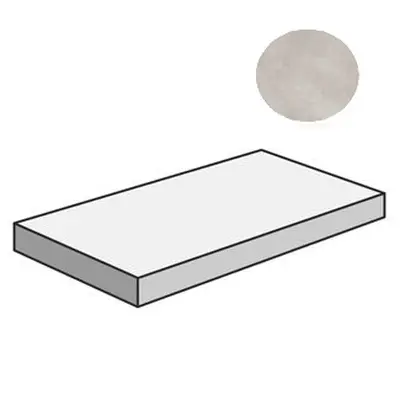 Sant Agostino Sable CSAGADSP12 Gradone Angolare 120 Dx Pearl 33x120