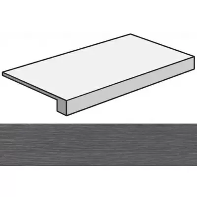 Casalgrande Padana Newood 4948691 Black Gradone 120x33