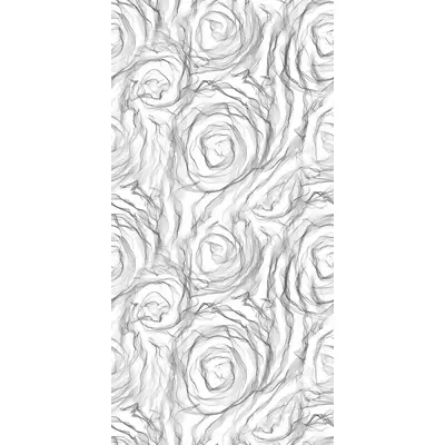 Ceracasa Couture Black &amp; White 3 49.1x98.2