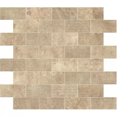 Atlas Concorde Aix 9AKE Beige Minibrick Tumbled 30.5x30.5