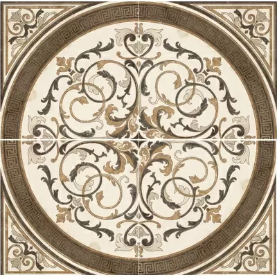 Ricchetti Marble Boutique 0541543 Rosone Caldo Lux 119x119