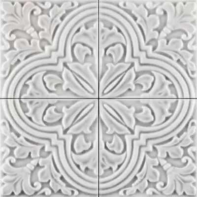 Ceramiche Grazia Formelle ALGA5 Algarve Argento Craquele 13x13