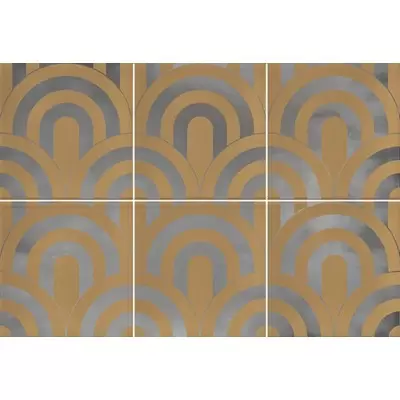 Vives Hanami Takada Caramelo Plata 23x33,5