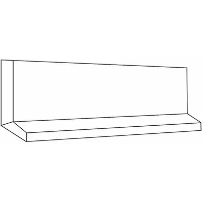 Casa Dolce Casa Stones and More 2.0 742332 Marfil Smooth Cove Base 15x40