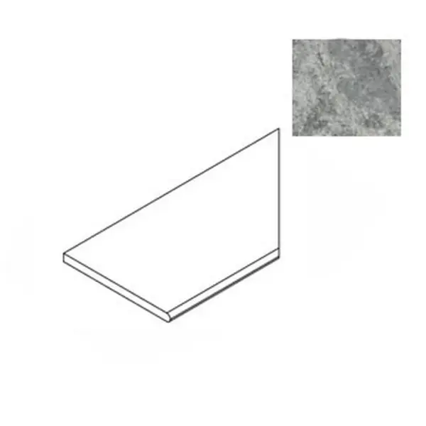 Atlas Concorde Russia Forte Dei Marmi Quark 620090001081 Persian Grey Bordo Round DX 30x60