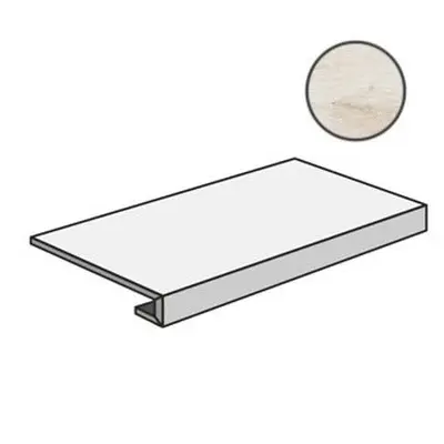 Sant Agostino Primewood CSAGRPWH12 Gradone 120 White 33x120