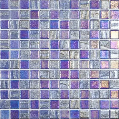 Vidrepur Fusion Dark Blue (на сетке) 30x30