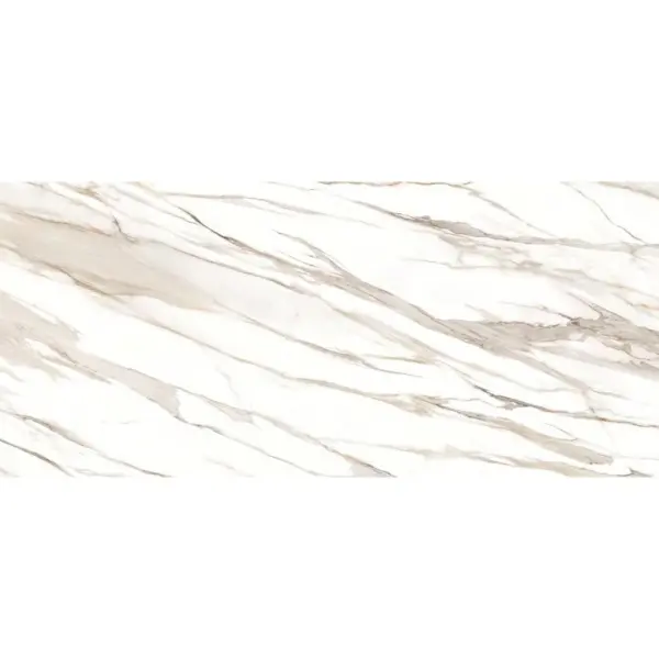 Emil ceramica Tele Di Marmo Reloaded EJPQ Book Match A Calacatta Gold Canova Lappato Rett 120x278