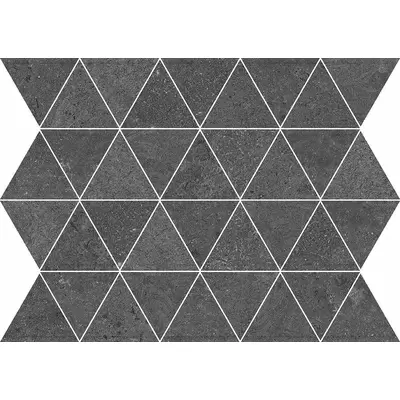 Flaviker PI.SA Still No W PF60001001 Mosaico Triangoli Coal 34x26