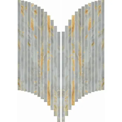 ABK Sensi Signoria 0009150 Ventaglio Grigio Siena Lux 28x60