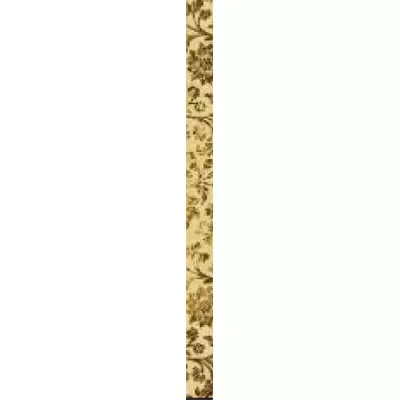 Iris Ceramica Neobarocco Listone Miraggio Oro Floreale 5.5x75