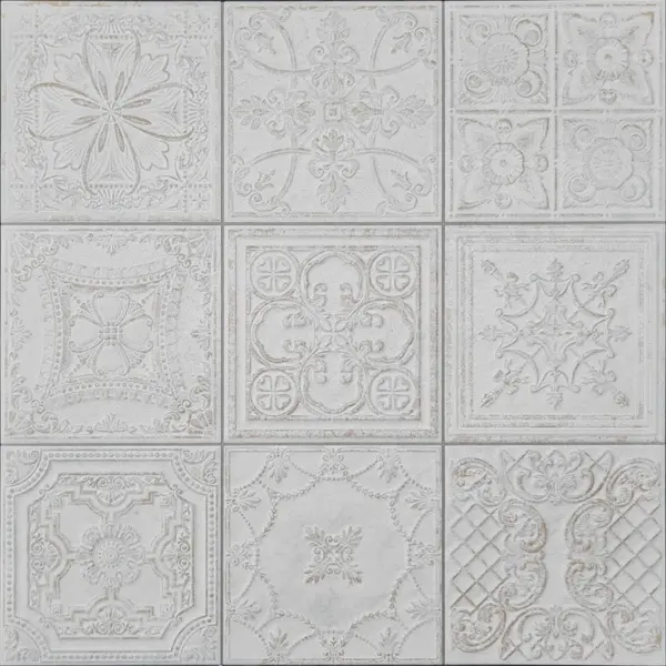 Aparici Gatsby White Pre 20 59,2x59,2 - керамическая плитка и керамогранит