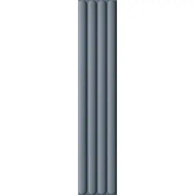 DNA Tiles Plinto Out Blue Matt 10,7x54,2