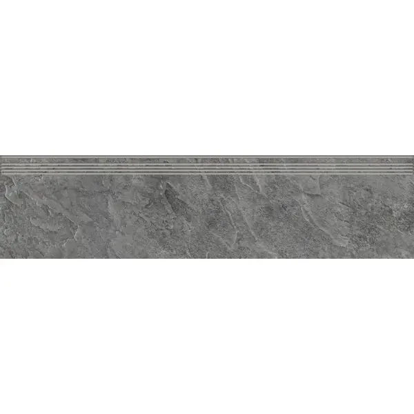 Kerranova Krater K-2212/SR/st01/300x1200x10 Dark Gray SR 30x120 - керамическая плитка и керамогранит