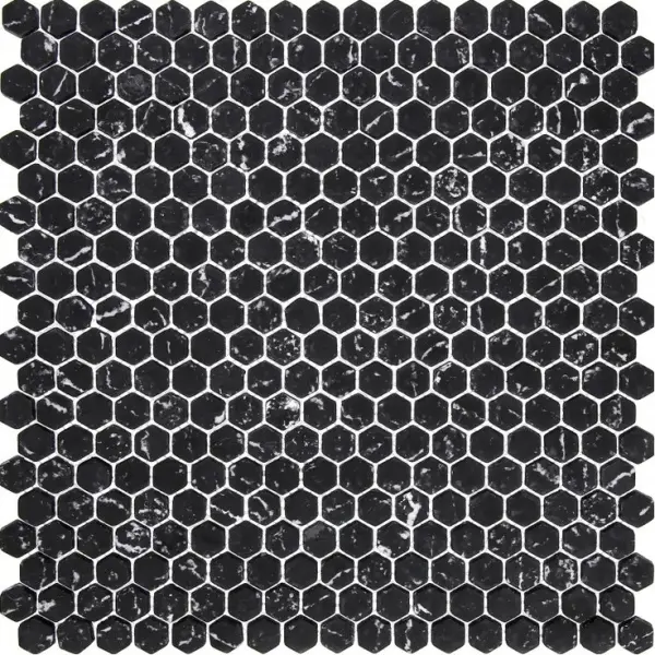 Imagine Lab Стеклянная мозаика Aghg15-Black 28,8x29,3