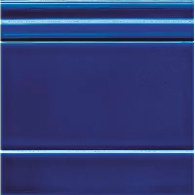 Ceramiche Grazia Epoque ZOE9 Zoccolo Dark Cobalt Craquele 20x20