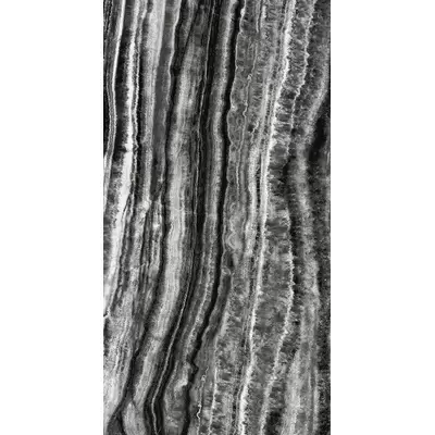 Kerama Marazzi Гемма SG071802R Черно Белый Глянцевый 119,5x320