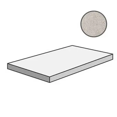Sant Agostino Set CSAGASCP12 Gradone Ang S Concrete Pearl 33x120