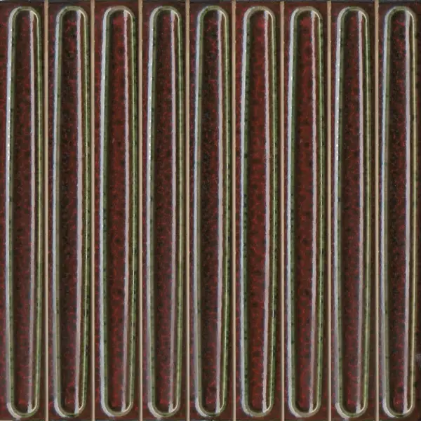 Kerama Marazzi Далия KMD2SOB003BN Чипсет Красный Тёмный Глянцевый 20x20