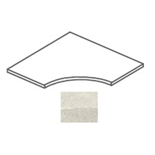 Impronta italgraniti Shale SL02AP6R Sand Angolare Curvilineo 20mm 60x60