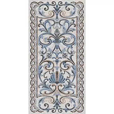 Kerama Marazzi Ковер SG590902R Синий декорированный Lapp. 119.5x238
