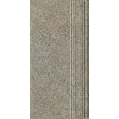 Grupa Paradyz Eremite Taupe Stopnica Prosta Struktura Mat 30x60