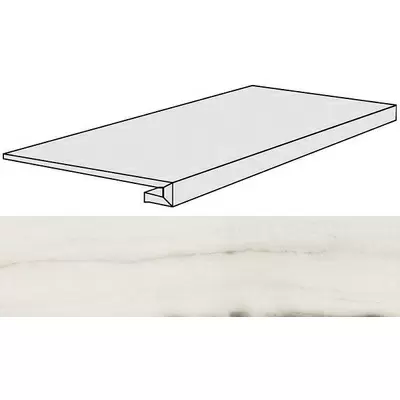 Rex Ceramiche Prexious 756340 White Fantasy Gr. Glossy 120x33