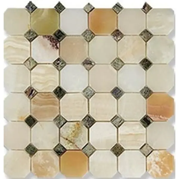 Art&Natura Octagon Pattern Verde Onix + Rain Forest Green 30,5x30,5