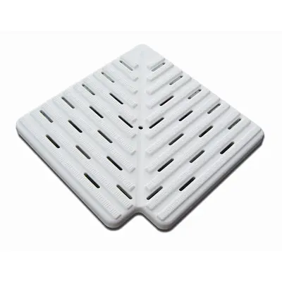 Gres de Aragon Piscinas 03266 Esquinas de Rejillas Blanco 24,5x24,5