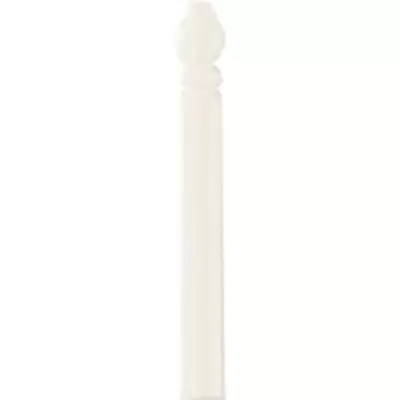 Ceramiche Grazia Boiserie ZOA05 Angoli Zoccolo Bianco Craquele 2x20