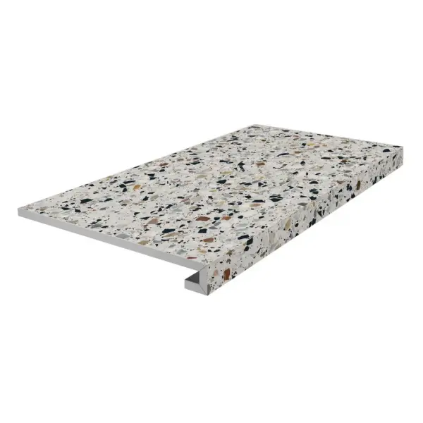 Kerama Marazzi Бричиола KM6060G0001RGCF Фронтальная Клееная Белый Матовый Обрезной 33x60