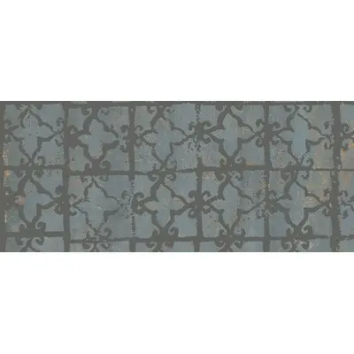 ABK Poetry Decor 0010232 Stamp Metal Verdigris Nat Ret 120x280