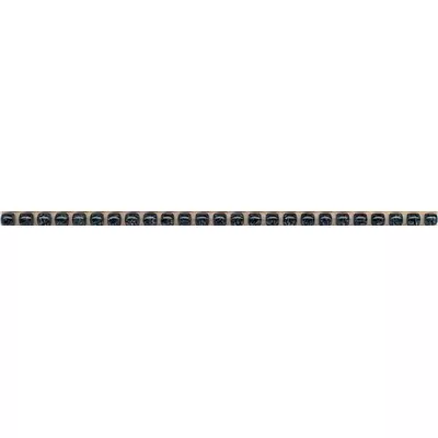 Kerama Marazzi карандаши POD014 Бисер Антрацит 20x0.6