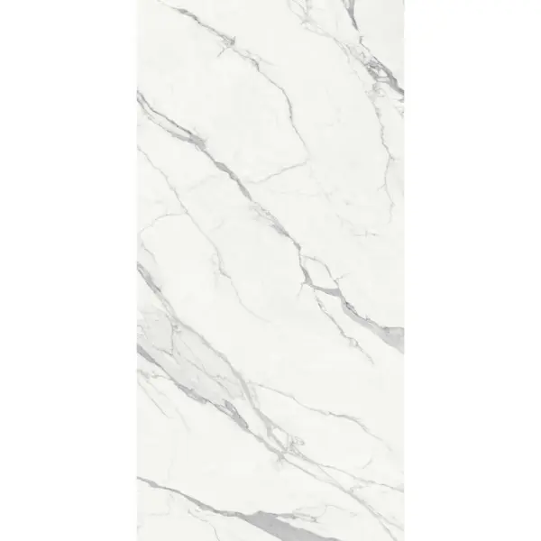 Abkstone Marble 0014856 Statuario Supremo FullVein3D Slab 6mm Lux 163,5x323 - керамическая плитка и керамогранит