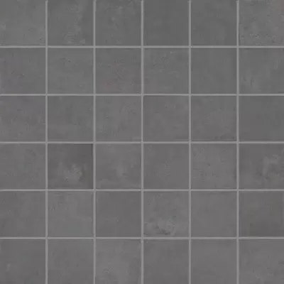 Abk Docks Mosaico Quadretti Black 30x30