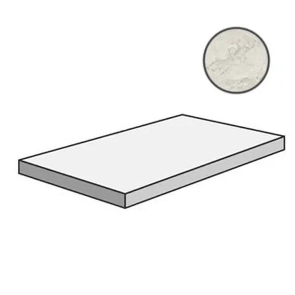 Sant Agostino Trumarmi CSAGATSS12 Ang Gradone Sx Silver 33x120