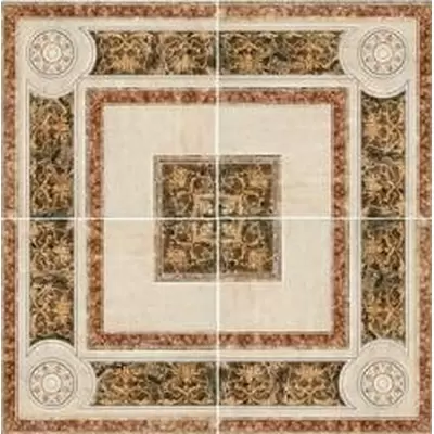 Serenissima Cir Travertino Rosone Beige 84x84