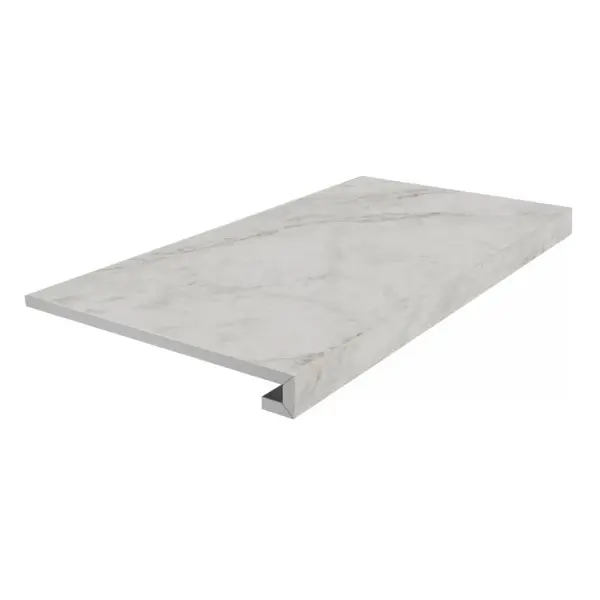 Kerama Marazzi Тубкаль KM6060G0321RGCF Фронтальная Клееная Белый Матовый Обрезной 33x60
