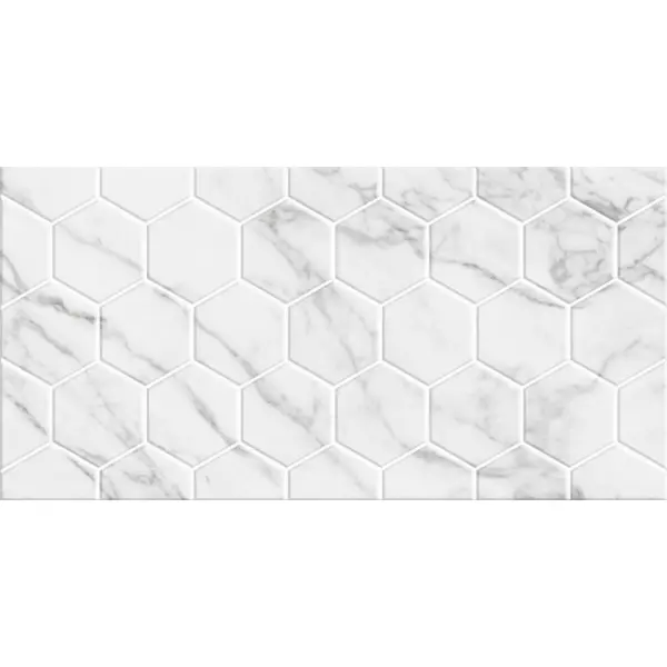 Belani Marble Белая гексо 30x60