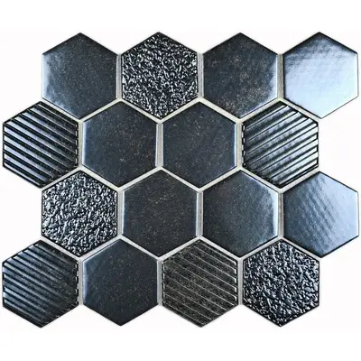 Bonaparte Мозаика стеклянная Saba Iron 30,4x26,4