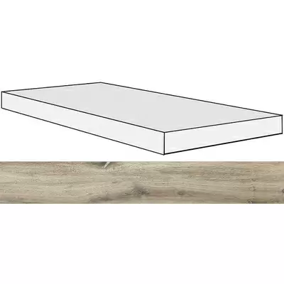 Rex Ceramiche Planches 756113 Miel Angolo Gradino DX/SX 40x120