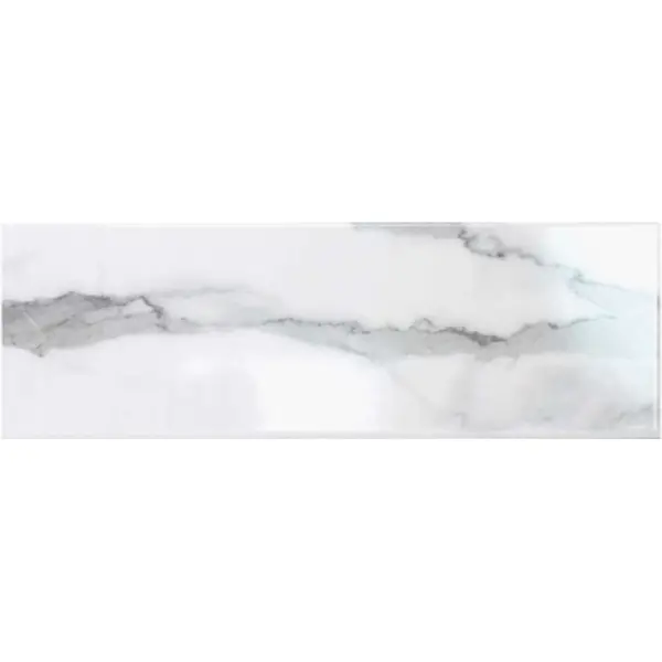 Monopole Ceramica Angelina Blanco Brillo Bisel 10x30