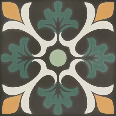 DNA Tiles Sync 125639 Clover Green 15x15