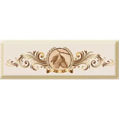 Absolut Keramika Monocolor AK1054 Medallion Fruits 04 10x30