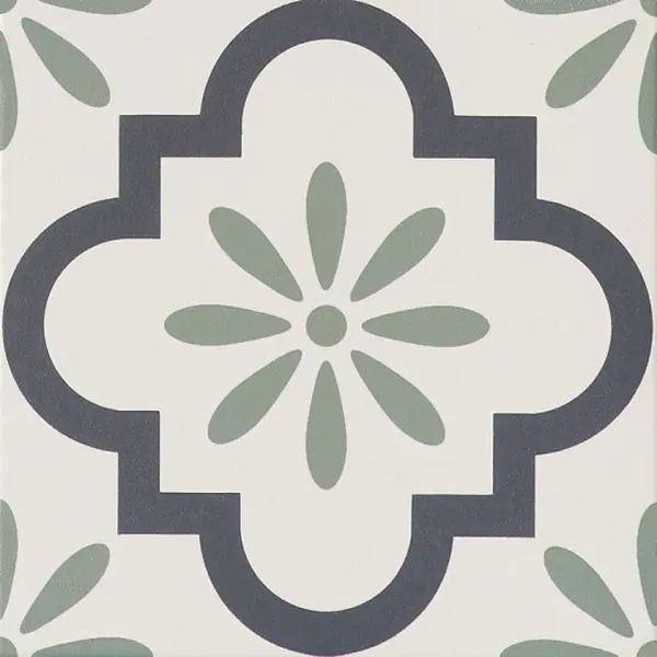 Ceramiche Grazia Shades Of Art GIRAP54 Giralda Charcoal Jade 20x20