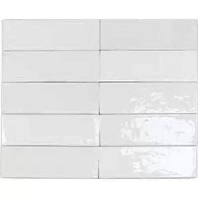 DNA Tiles Safi 122108 White 5.2x16