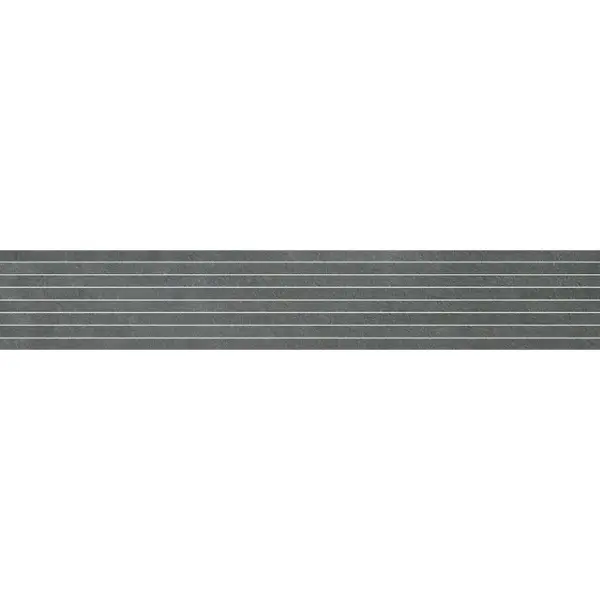 Impronta italgraniti I Cementi FL07LT Listello Tratto Dark 20x120