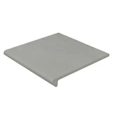 Gres de Aragon Cotto 902801 Peldano Redondo 33 Gris 32.5x33