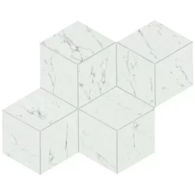 Atlas Concorde Marvel Stone AS2J Carrara Pure Mosaico Esag. Lapp. 30x35