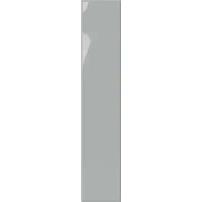 DNA Tiles Plinto Grey Gloss 10,7x54,2